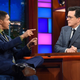 Trevor Noah, Stephen Colbert (Photo: Scott Kowalchyk/CBS)